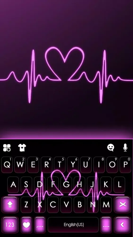 Pink RGB Heart Theme Screenshots