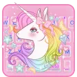 Pinky Unicorn Dreamy Keyboard