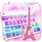 Sky Sakura Paris Love Keyboard