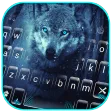 Snowy Wolf Night