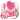 Pink Heart Glitter Keyboard Th