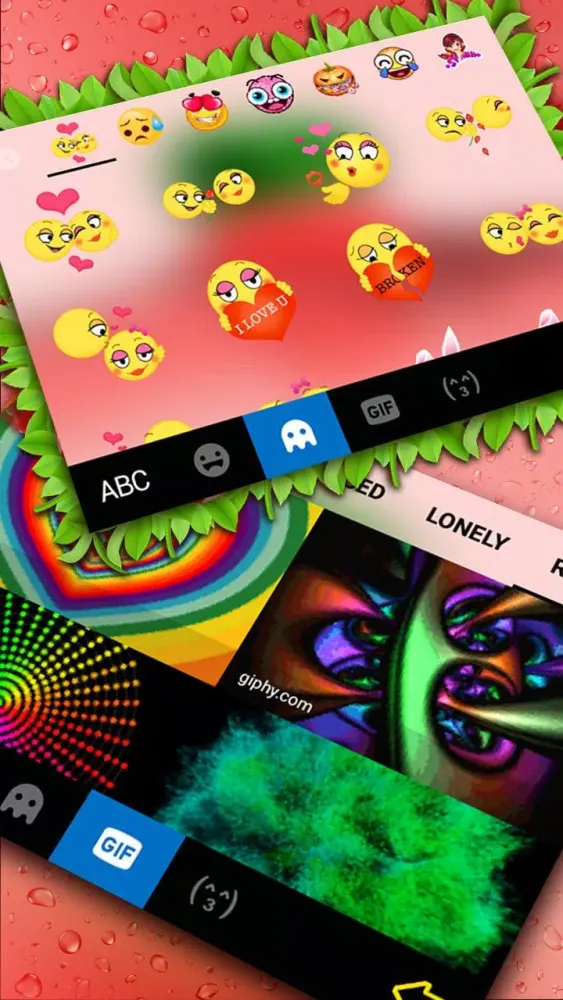 Strawberry Drops Theme应用截图