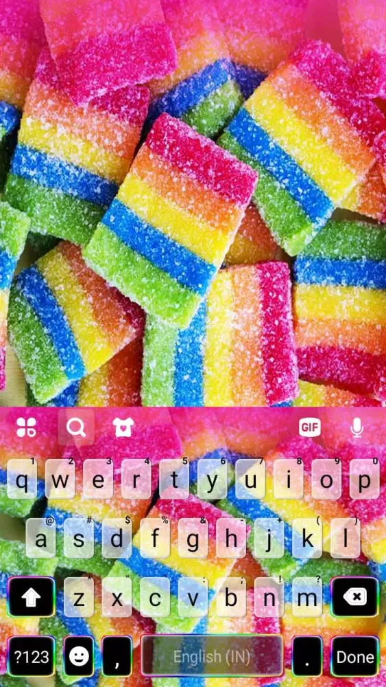 Sweet Rainbow Candy应用截图