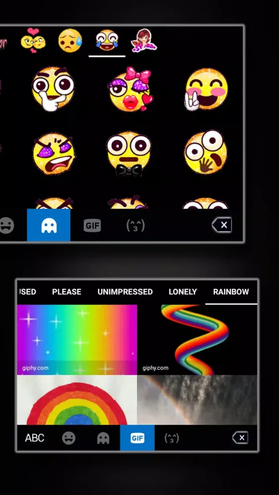 Capturas de pantalla de White Black SMS
