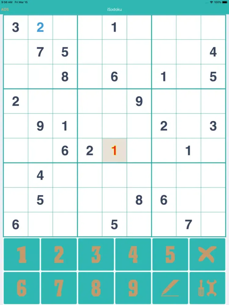 iSodoku iPad  Ekran Görüntüleri