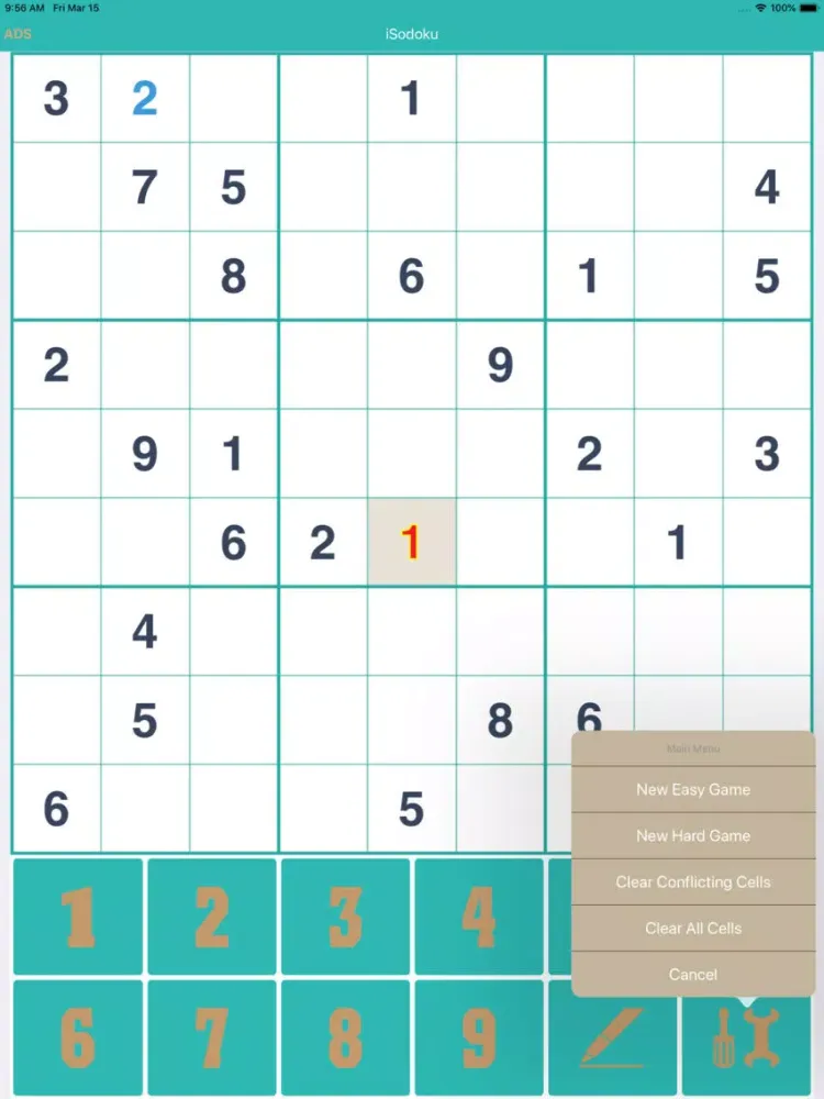iSodoku iPad  Ekran Görüntüleri