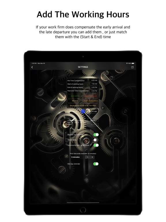 TIMEA iPad  스크린샷