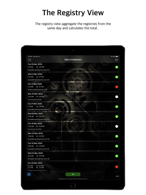 TIMEA iPad  스크린샷