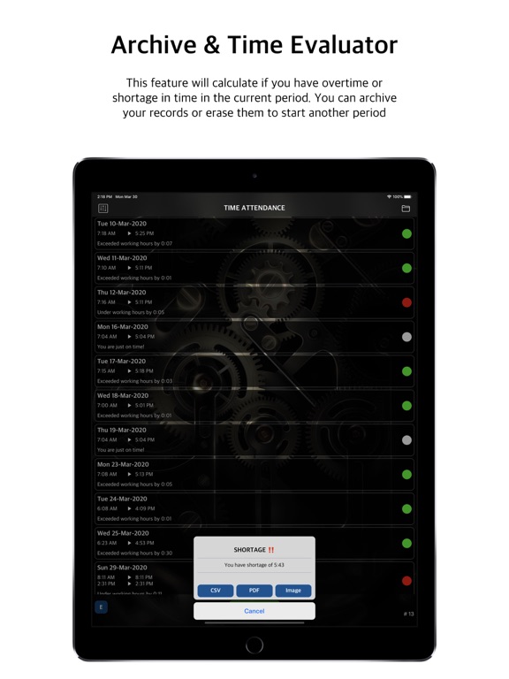 TIMEA iPad  스크린샷
