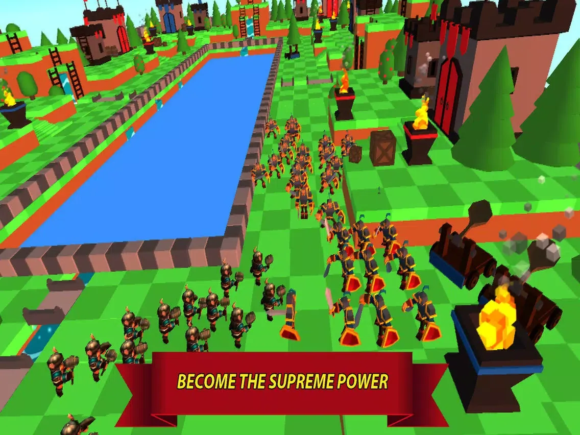 Captures d'écran de Crowd Wars.io iPad 