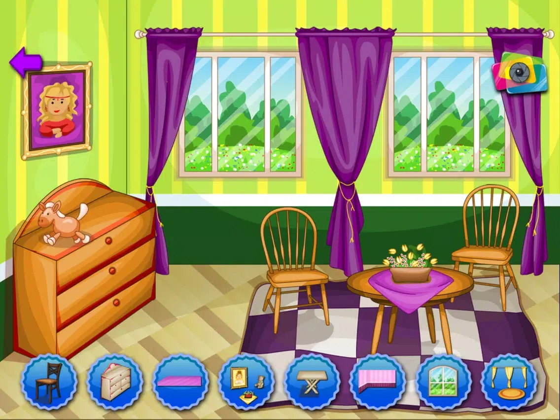 Makeover New Born Baby House -kids game iPad  Ekran Görüntüleri
