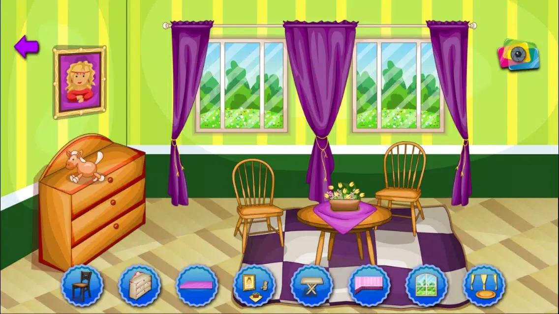 Makeover New Born Baby House -kids game Ekran Görüntüleri