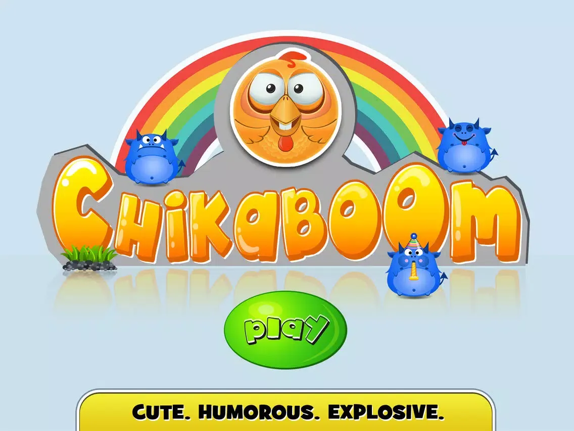 Capturas de tela do ChikaBoom HD - Drop Chicken Bomb, Boom Angry Monster, Cute Physics Puzzle for Christmas iPad 