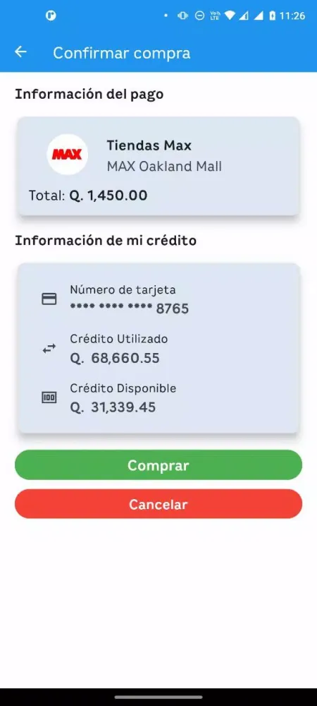 Consíguelo スクリーンショット