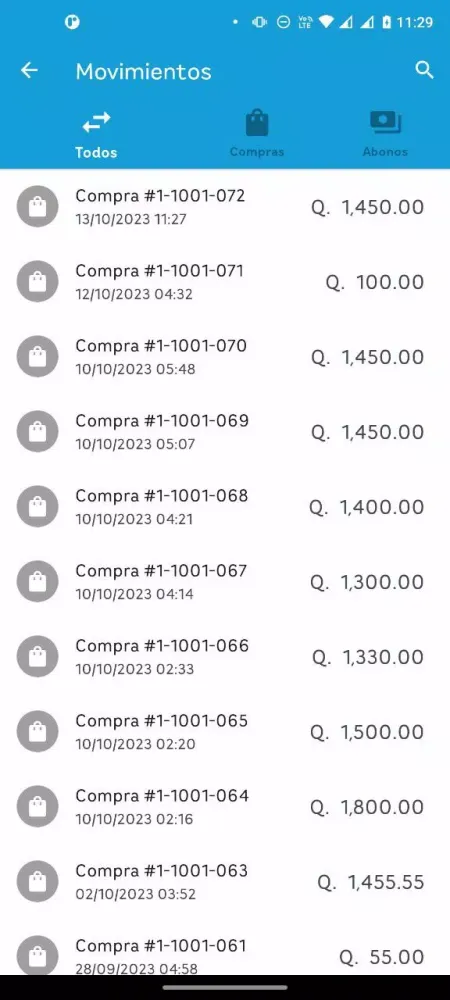 Consíguelo スクリーンショット