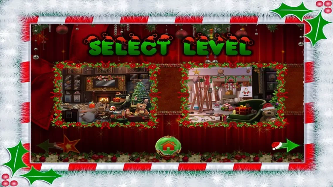 Tangkapan skrin Christmas Santa Puzzle