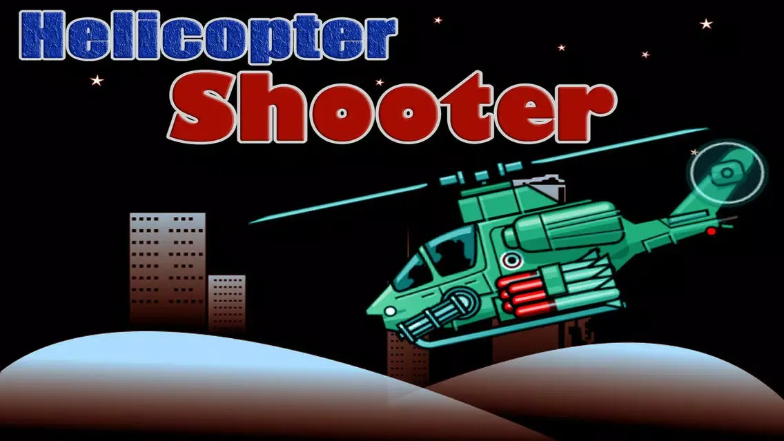 ภาพหน้าจอของ The Helicopter Shooter