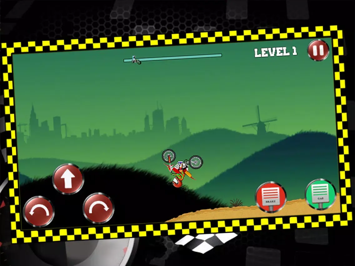 Night Hill Bike Racing iPad  Ekran Görüntüleri