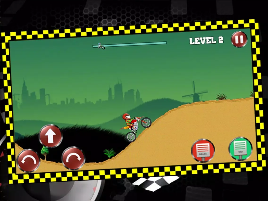 Night Hill Bike Racing iPad  Ekran Görüntüleri