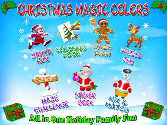 Christmas Magic Colors iPad  Screenshots