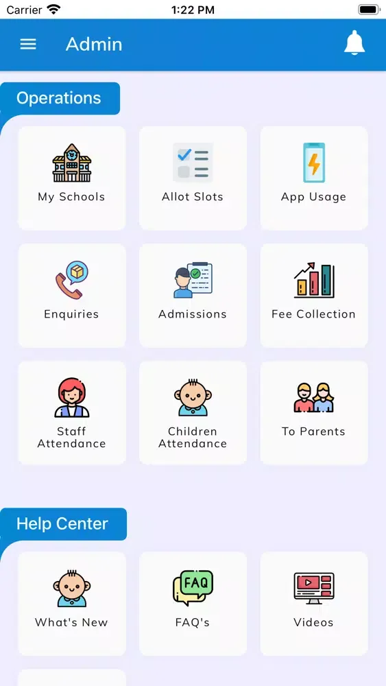 iKidzo for Franchisor Screenshots