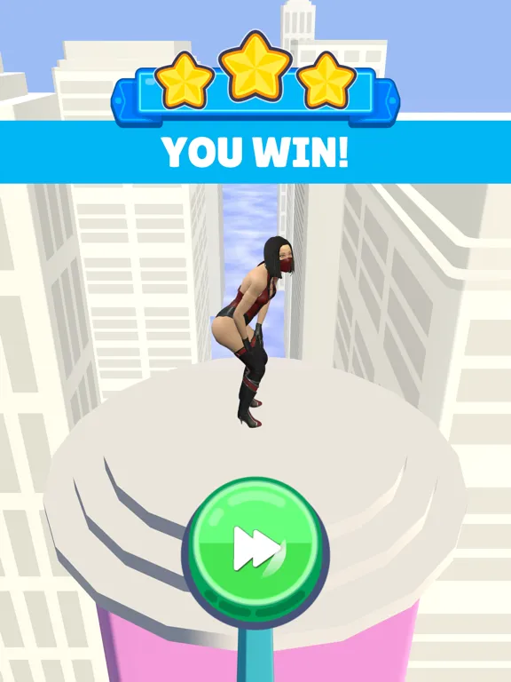 Tangkapan layar Balance Walker Run iPad 