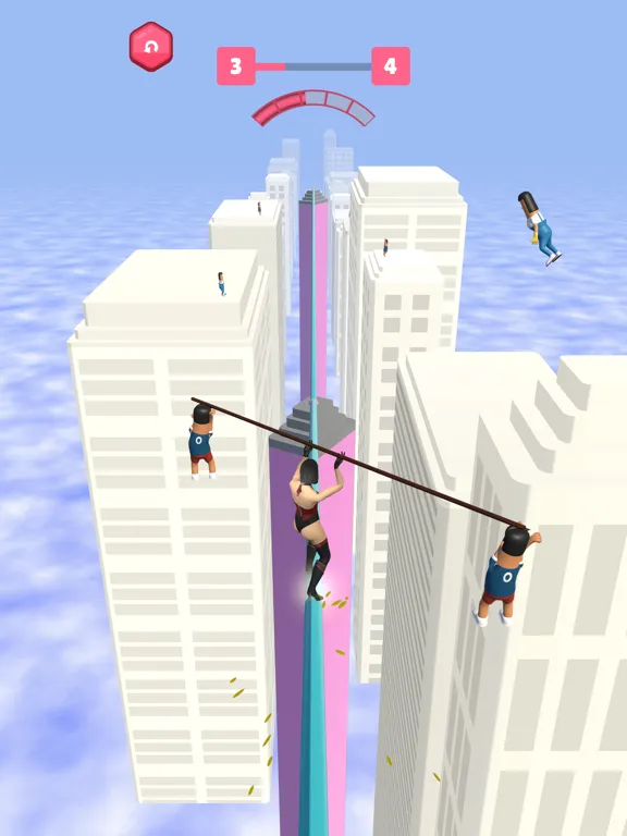 Tangkapan layar Balance Walker Run iPad 
