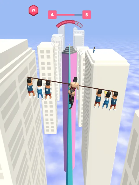 Tangkapan layar Balance Walker Run iPad 