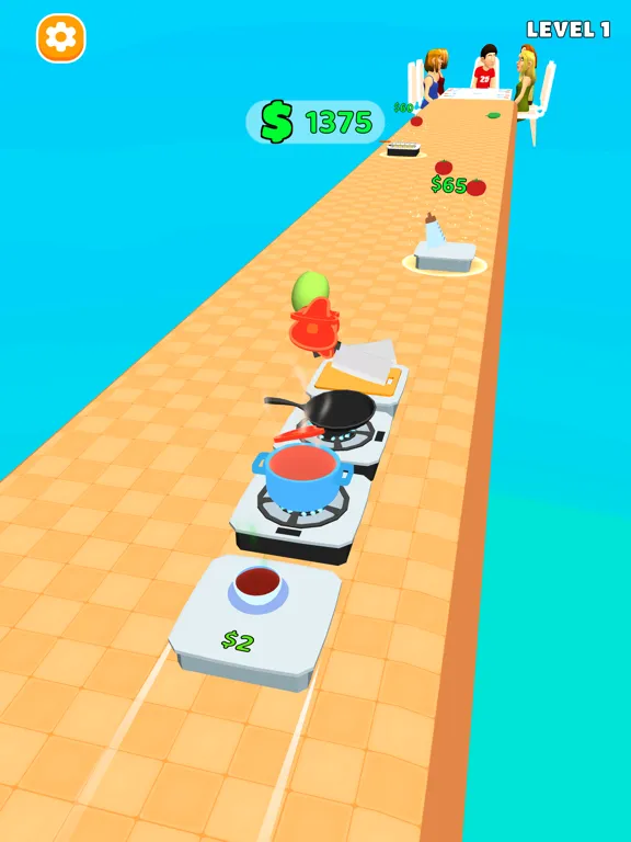 Tangkapan layar Cook Wave iPad 