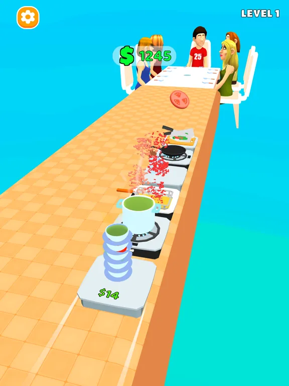 Tangkapan layar Cook Wave iPad 