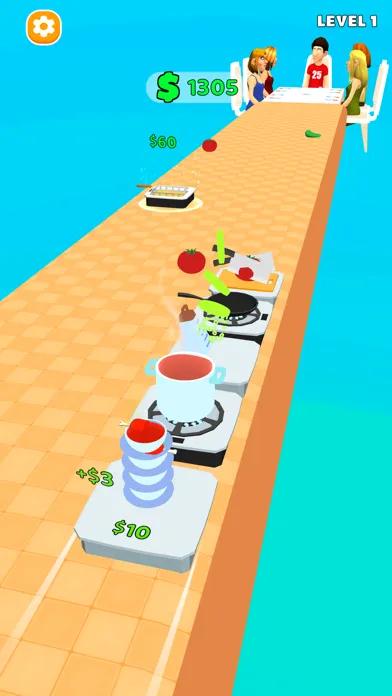 Tangkapan layar Cook Wave