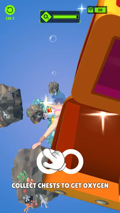 Скриншоты Deep Diver 3D