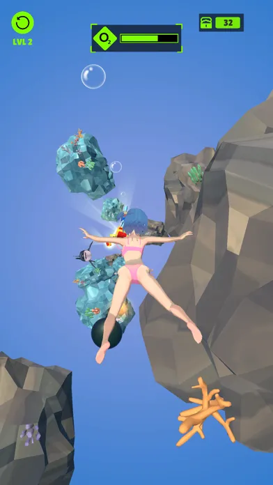 Скриншоты Deep Diver 3D