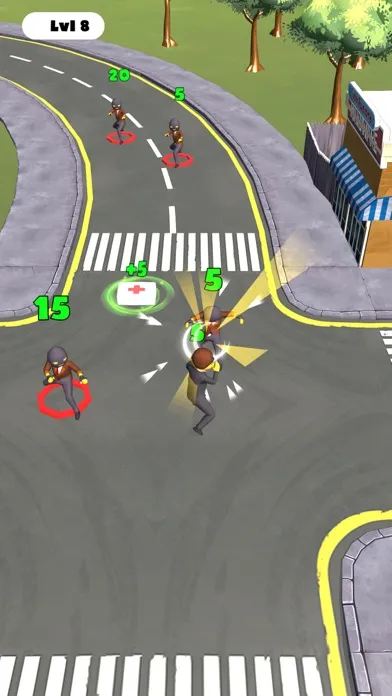 Capturas de tela do Fight Way