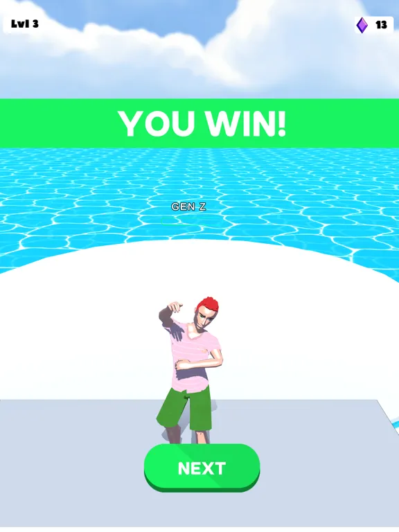 Ảnh chụp màn hình của Generation Runner iPad 