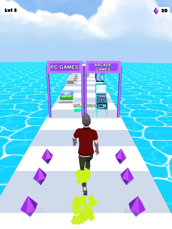 Ảnh chụp màn hình của Generation Runner iPad 