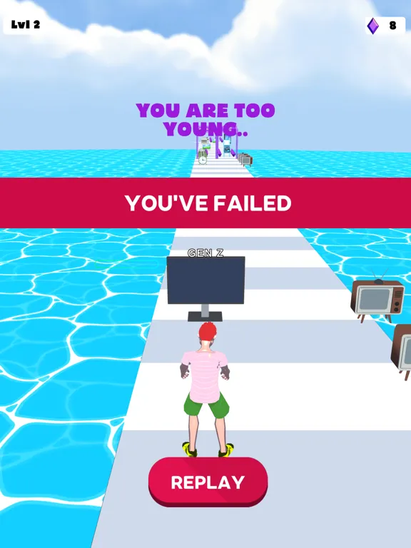Ảnh chụp màn hình của Generation Runner iPad 