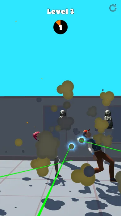 Capturas de tela do Time Stop Bullet