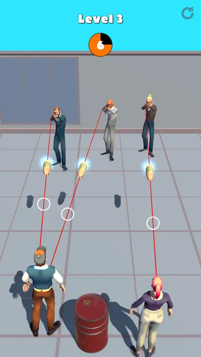 Capturas de tela do Time Stop Bullet
