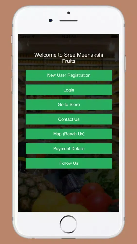 Tangkapan layar Sree Meenakshi Fruits