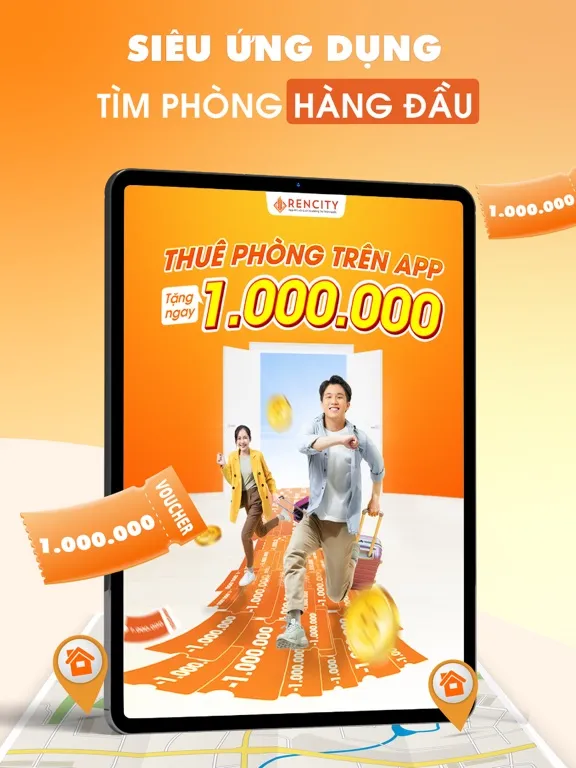 Ảnh chụp màn hình của Rencity: Thuê Phòng Trọ Căn Hộ iPad 