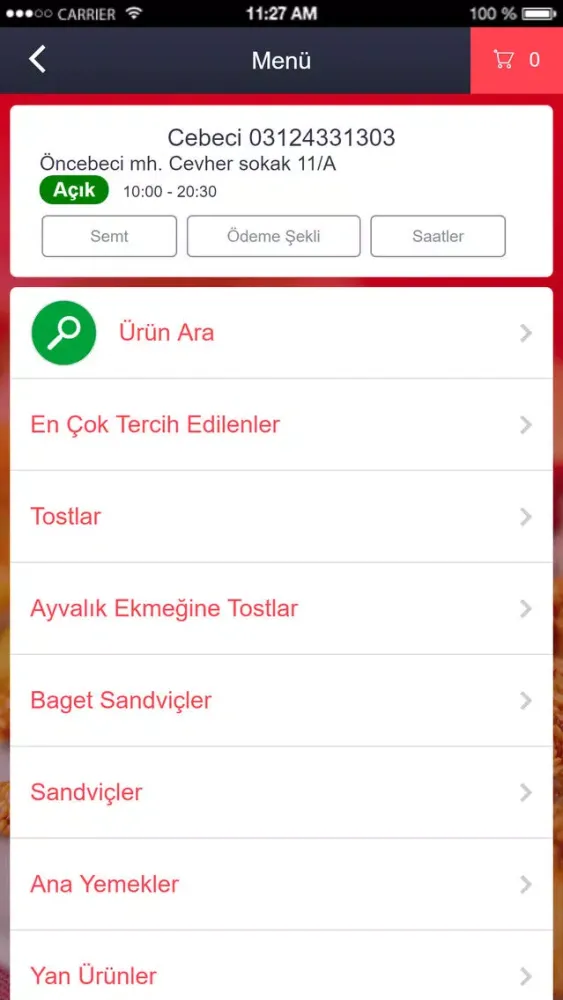 Zrzuty ekranu Bay Baget Sandwich