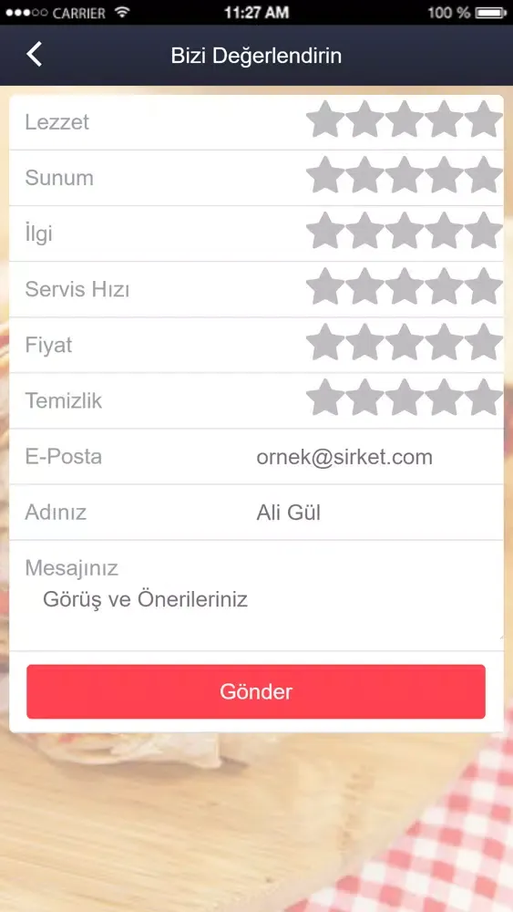 Tangkapan skrin Dürümiye