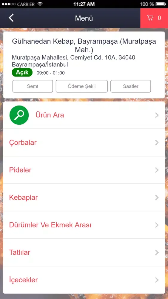 Gülhanedan Kebap স্ক্রিনশট