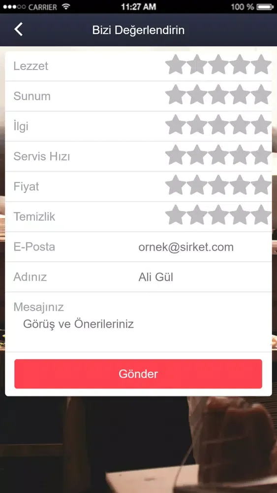 Künefeci Öznur Abla应用截图
