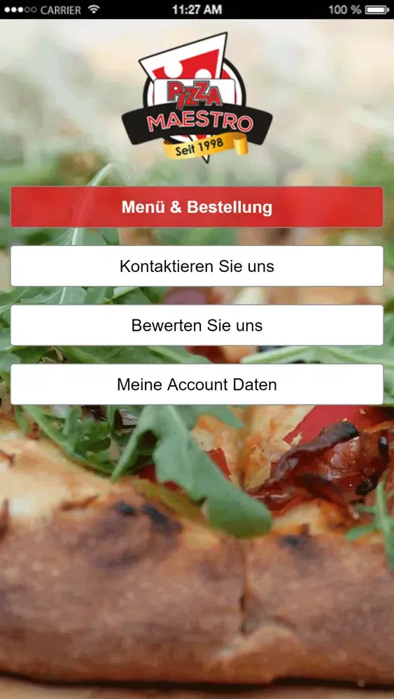 Tangkapan layar Pizza Maestro