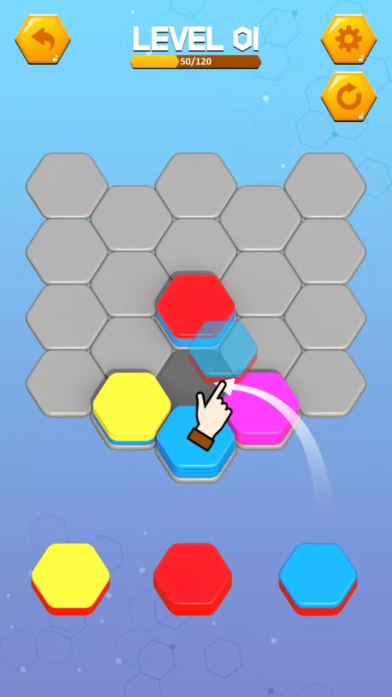 صور HexaSort Colors: Merge Puzzle