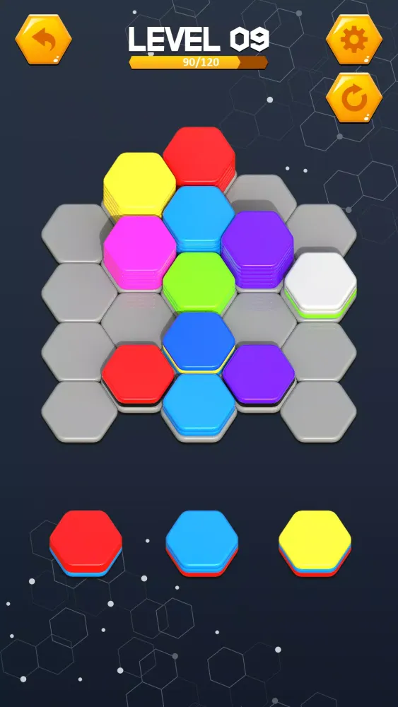 صور HexaSort Colors: Merge Puzzle