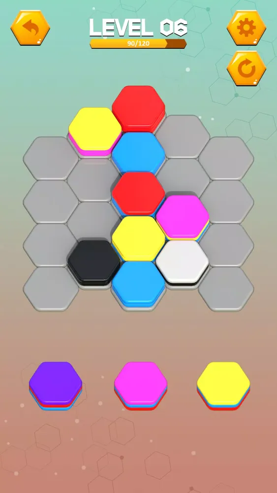 صور HexaSort Colors: Merge Puzzle