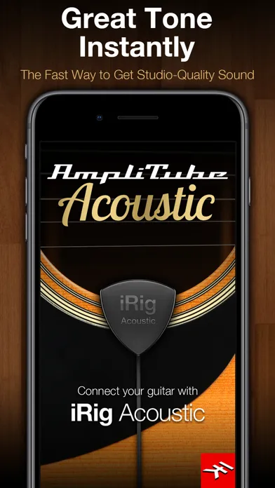 ภาพหน้าจอของ AmpliTube Acoustic